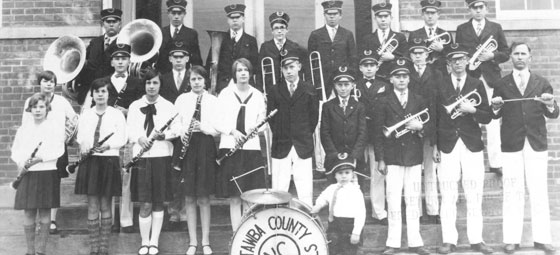 Catawba County HS Band 1929
