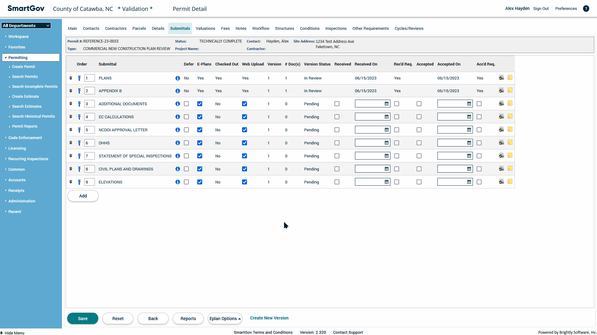 Catawba County Reviewing a Plan