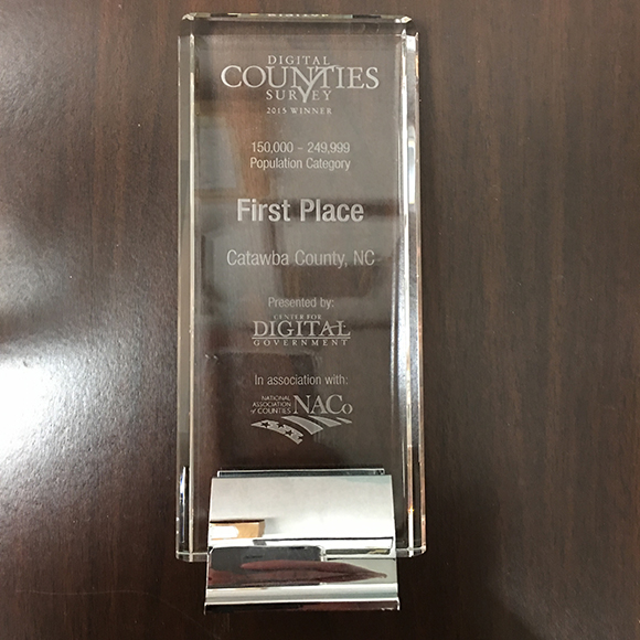 2015 Digital County Survey Award